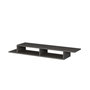 Hanah Home Muson Soporte TV Antracita, Ancho 120 cm, Profundidad 29.6 cm, Altura 18.2 cm, Tablero Partículas Melamina 18mm